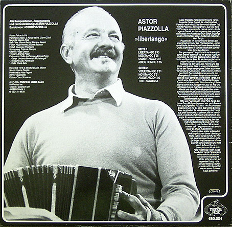 Astor Piazzolla - Libertango | Tropical Music (680004) - 2 Astor Piazzolla - Libertango | Tropical Music (680004) - 2