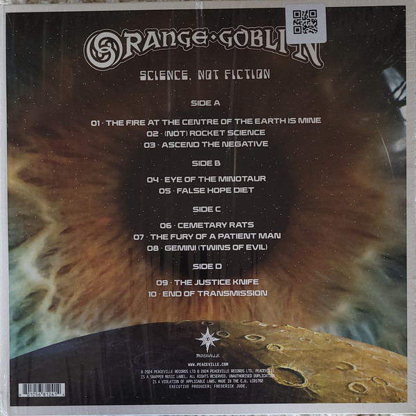 Orange Goblin - Science, Not Fiction | Peaceville (VILELP1124) - 2 Orange Goblin - Science, Not Fiction | Peaceville (VILELP1124) - 2