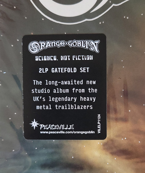 Orange Goblin - Science, Not Fiction | Peaceville (VILELP1124) - 3 Orange Goblin - Science, Not Fiction | Peaceville (VILELP1124) - 3