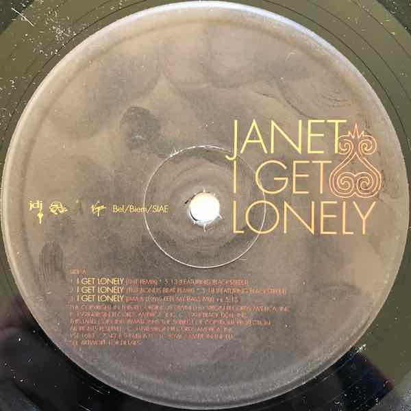 Janet Jackson - I Get Lonely | Virgin (VST 1683) - 2