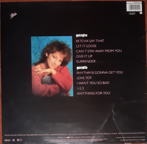 Miami Sound Machine - Let It Loose | Epic (450910 1) - 3