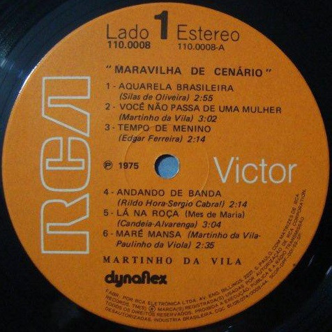 Martinho Da Vila - Maravilha De Cenário | RCA Victor (110.0008) - 2 Martinho Da Vila - Maravilha De Cenário | RCA Victor (110.0008) - 2