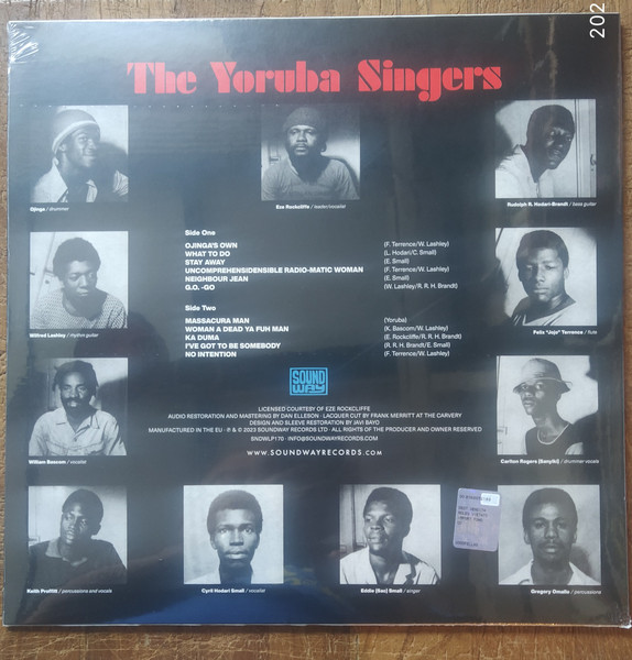 Yoruba Singers - Ojinga's Own | Soundway (SNDWLP170) - 2