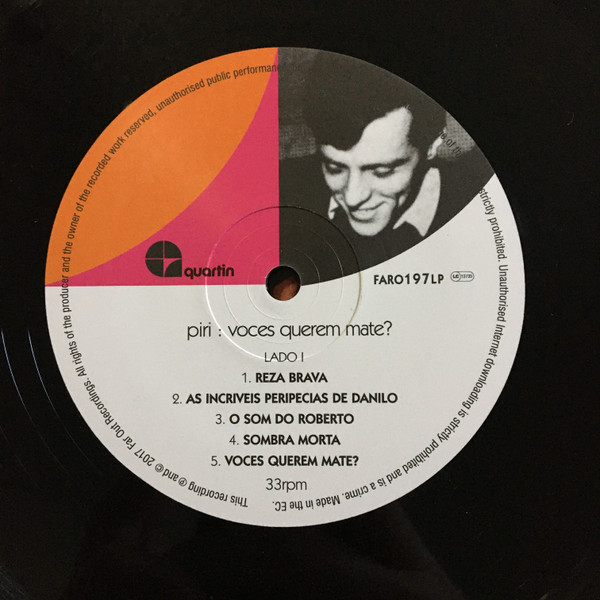 Piry Reis - Voces Querem Mate? | Far Out Recordings (FARO 197LP) - 2