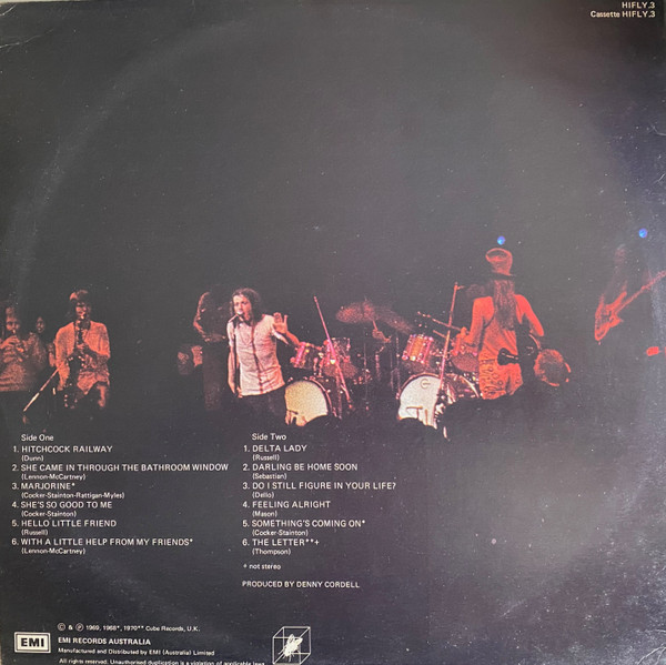 Joe Cocker - Cocker Happy | Cube Records (HIFLY 3) - main