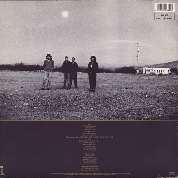 U2 - With Or Without You | Island Records (608 922) - 2 U2 - With Or Without You | Island Records (608 922) - 2