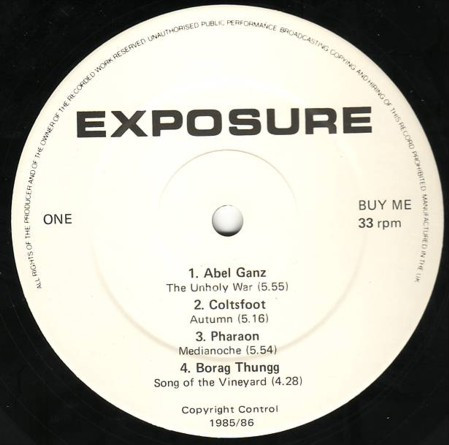 Various - Exposure | Not On Label (Steven Wilson Self-released) (none) - 3