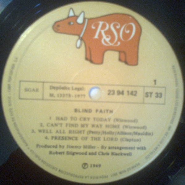 Blind Faith - Blind Faith | RSO (23 94 142) - 4