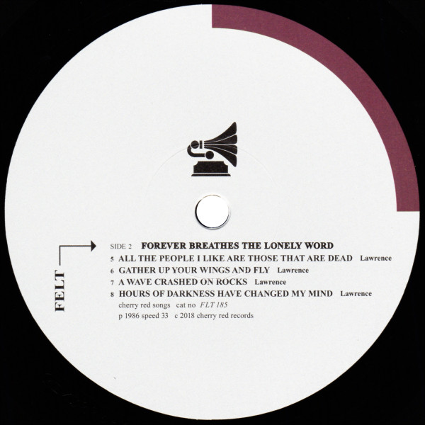 Felt - Forever Breathes The Lonely Word | Cherry Red (FLT185) - 4 Felt - Forever Breathes The Lonely Word | Cherry Red (FLT185) - 4