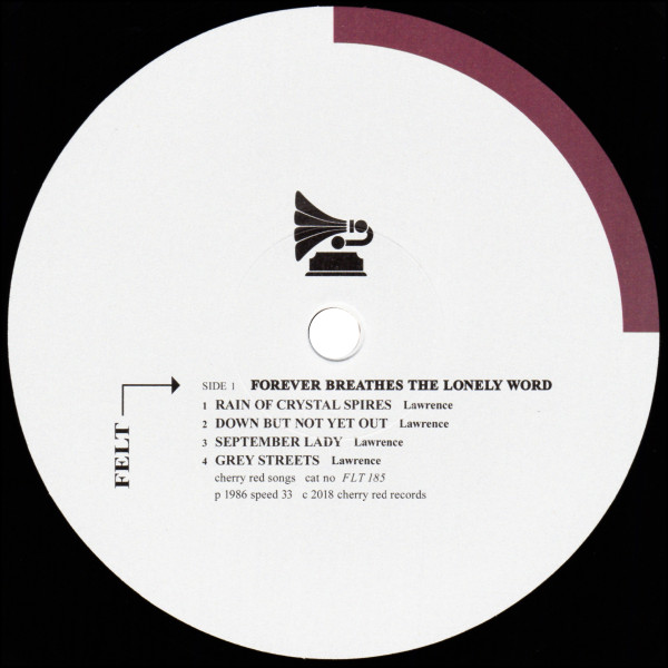 Felt - Forever Breathes The Lonely Word | Cherry Red (FLT185) - 3 Felt - Forever Breathes The Lonely Word | Cherry Red (FLT185) - 3