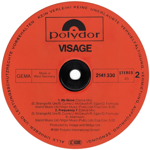 Visage - Mind Of A Toy | Polydor (2141 330) - 4