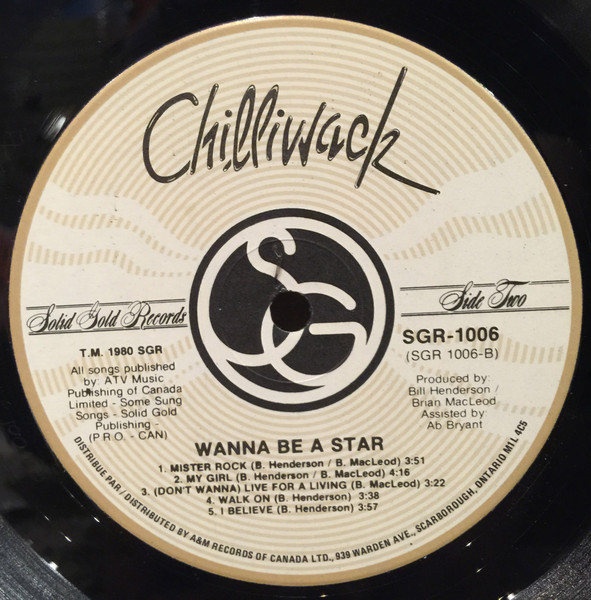 Chilliwack - Wanna Be A Star | Solid Gold Records (SGR-1006) - 4 Chilliwack - Wanna Be A Star | Solid Gold Records (SGR-1006) - 4