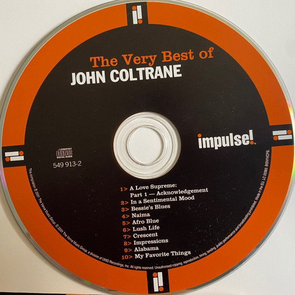 John Coltrane - The Very Best Of John Coltrane CD | Impulse! (549 913-2) - 3