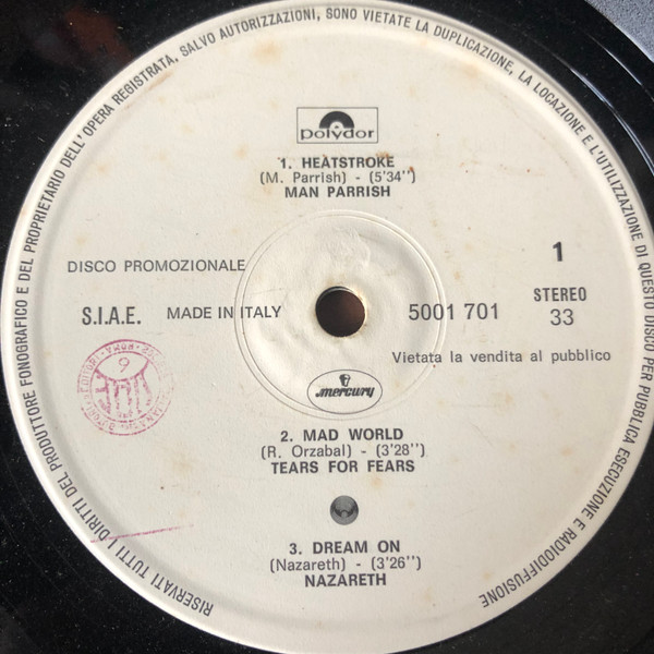 Various - Disco Promozionale | Polydor (5001 701) - 2