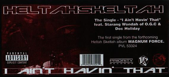 I Ain't Havin' That / Worldwide