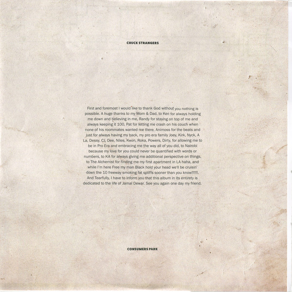 Chuck Strangers - Consumers Park | Nature Sounds (NSD-169) - 4 Chuck Strangers - Consumers Park | Nature Sounds (NSD-169) - 4