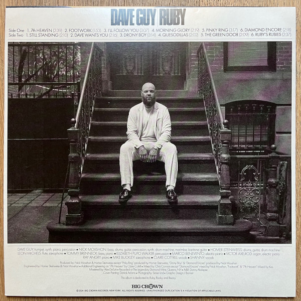 Dave Guy - Ruby | Big Crown Records (BC177-LP) - 2 Dave Guy - Ruby | Big Crown Records (BC177-LP) - 2