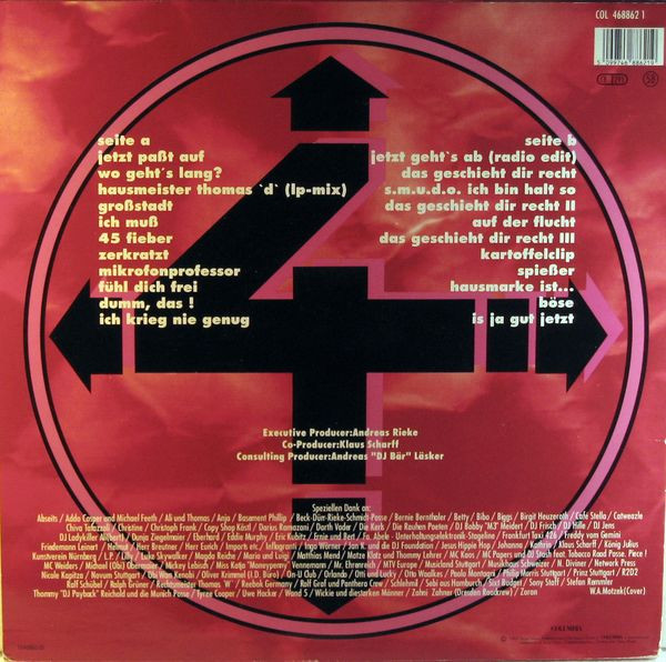 Die Fantastischen Vier - Jetzt Geht's Ab | Columbia (468862 1) - 2 Die Fantastischen Vier - Jetzt Geht's Ab | Columbia (468862 1) - 2