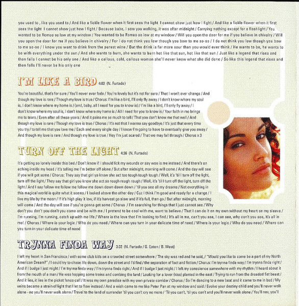 Nelly Furtado - Whoa, Nelly! | DreamWorks Records (450 363-2) - 4