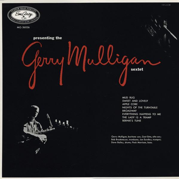 Gerry Mulligan And His Sextet - Presenting The Gerry Mulligan Sextet | EmArcy (15PJ-22(M)) - main Gerry Mulligan And His Sextet - Presenting The Gerry Mulligan Sextet | EmArcy (15PJ-22(M)) - main