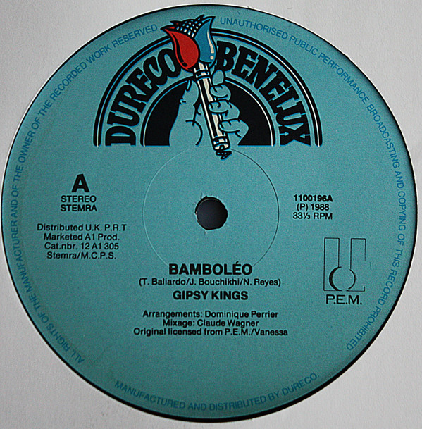 Gipsy Kings - Bamboléo | Dureco Benelux (1100196) - 3 Gipsy Kings - Bamboléo | Dureco Benelux (1100196) - 3