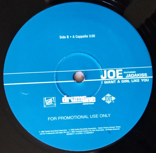 Joe Featuring Jadakiss - I Want A Girl Like You | Jive (9254520P) - 3