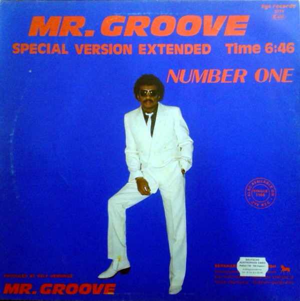 Mr. Groove - Mr. Groove (Special Version Extended) / Number One | ZYX Records (ZYX 5179)