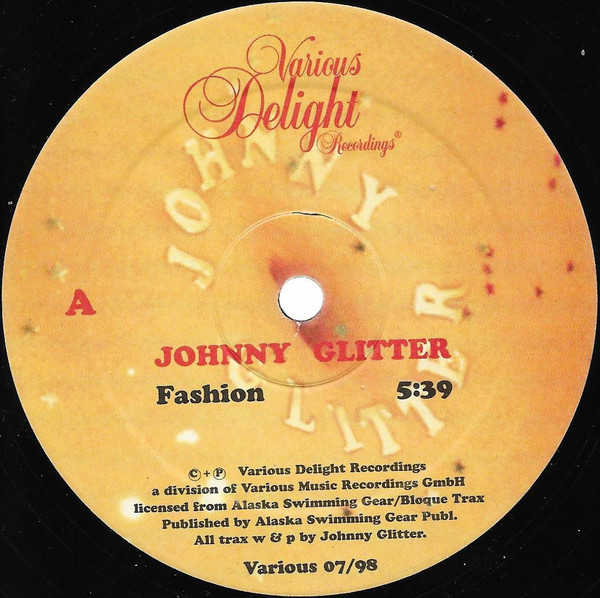 Johnny Glitter - Fashion | Various Delight Recordings (Various 07/98) - main Johnny Glitter - Fashion | Various Delight Recordings (Various 07/98) - main