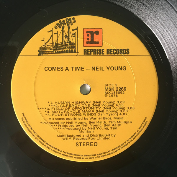 Neil Young - Comes A Time | Reprise Records (MSK 2266) - 4