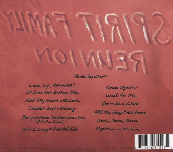 Spirit Family Reunion - Hands Together | Not On Label (Spirit Family Reunion Self-Released) (SFR003CD) - 2