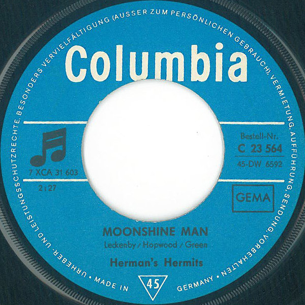 Herman's Hermits - Museum | Columbia (C 23 564) - 4 Herman's Hermits - Museum | Columbia (C 23 564) - 4