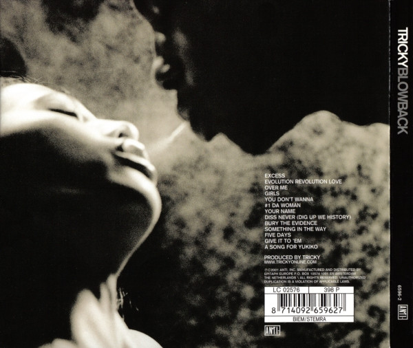 Tricky - Blowback | Anti- (6596-2) - 2