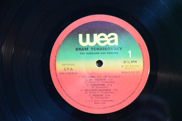 Bram Tchaikovsky - The Russians Are Coming | Radar Records (WEA K58128 (RAD 26)) - 4