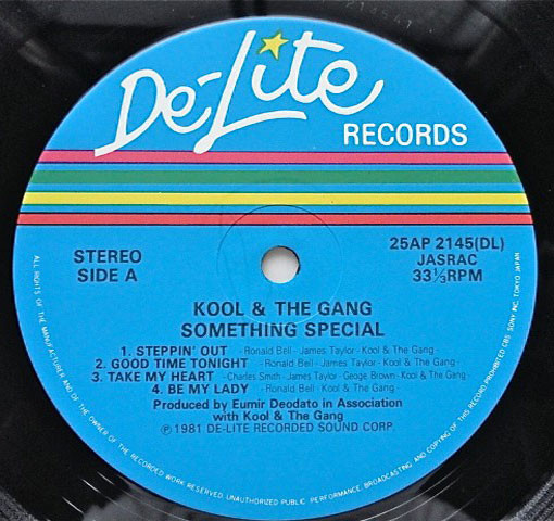 Kool & The Gang - Something Special | De-Lite Records (25AP 2145) - 4 Kool & The Gang - Something Special | De-Lite Records (25AP 2145) - 4