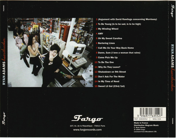 Ryan Adams - Heartbreaker | Fargo Records (3063552) - 2