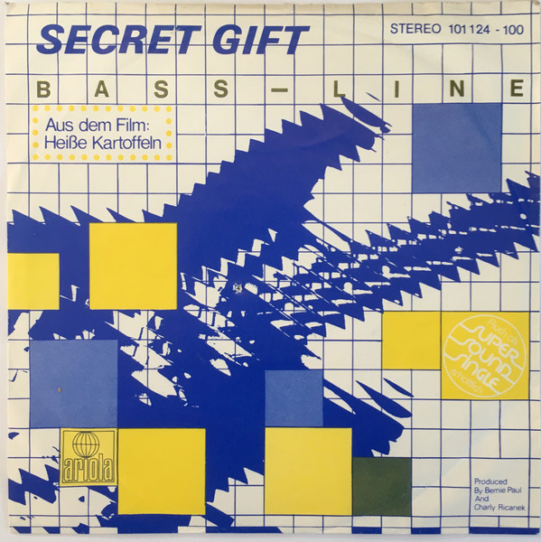 Secret Gift - Bass-Line / Rush Hour | Ariola (101 124)