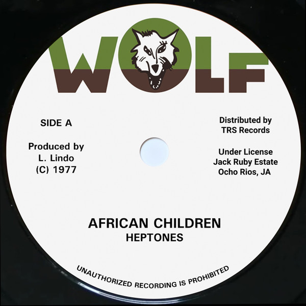 The Heptones - African Children | Wolf (TRS-JR-2)