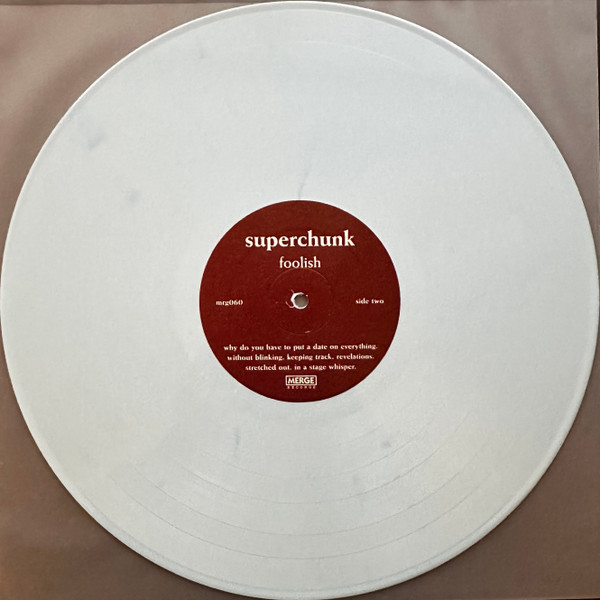 Superchunk - Foolish | Merge Records (MRG060LP) - 4