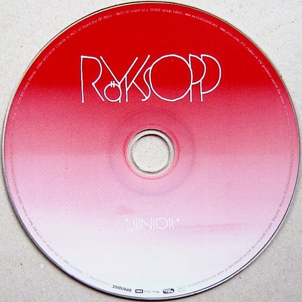 Röyksopp - Junior | EMI Music France (509996939082 1) - 3