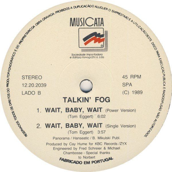 Talkin' Fog - Wait Baby Wait | Musicata (12 20 2039) - 3