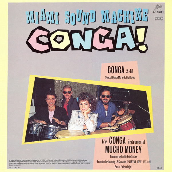 Miami Sound Machine - Conga! (Dance Mix) | Epic (A 12.6361) - 2 Miami Sound Machine - Conga! (Dance Mix) | Epic (A 12.6361) - 2