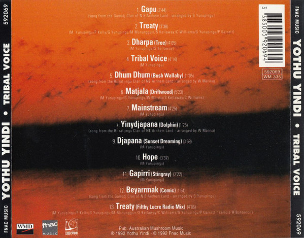 Yothu Yindi - Tribal Voice | Fnac Music (592069) - 3 Yothu Yindi - Tribal Voice | Fnac Music (592069) - 3