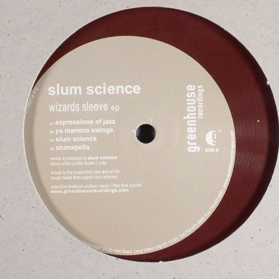 Slum Science - Wizards Sleeve EP | Greenhouse Recordings (GHR004) - main