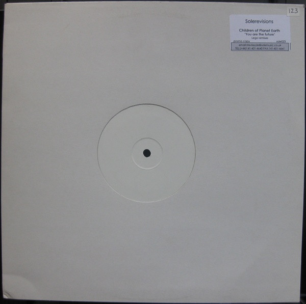 Children Of Planet Earth - You Are The Future (Lego Remixes) | Sole Music (sole023) - main