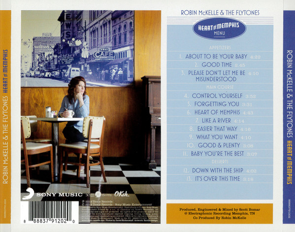Robin McKelle & The Flytones - Heart Of Memphis | Sony Music (88883791202) - main
