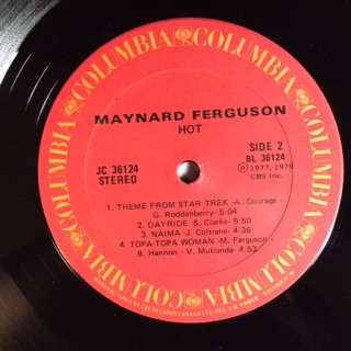 Maynard Ferguson - Hot [Vinyl] | Columbia (JC 36124) - 2