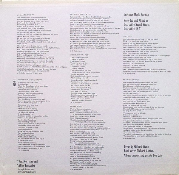 The Band - Cahoots | Capitol Records (SMAS 651) - 3