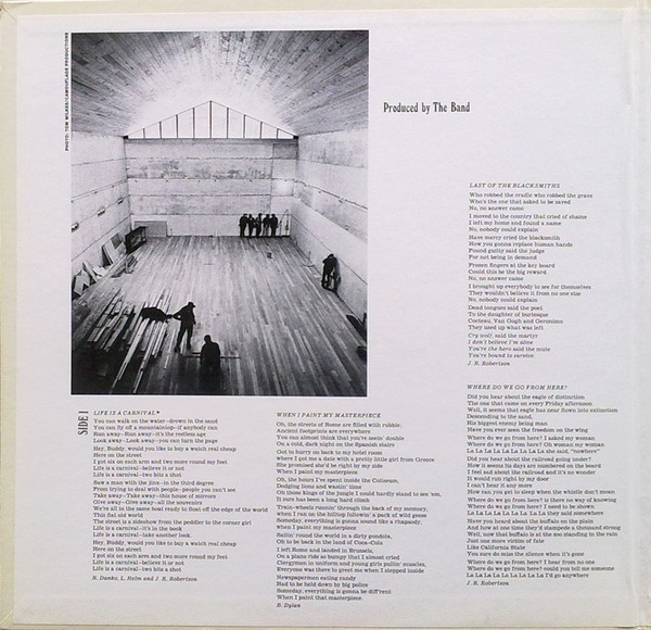 The Band - Cahoots | Capitol Records (SMAS 651) - 2