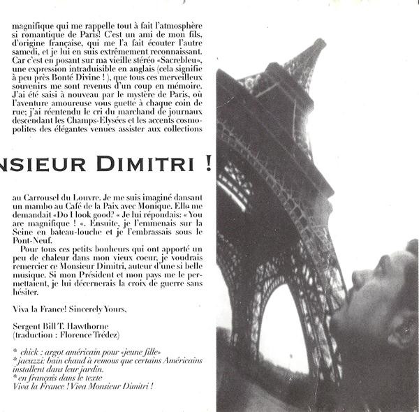Dimitri From Paris - Sacrebleu | EastWest (0630 17832 -2) - 3 Dimitri From Paris - Sacrebleu | EastWest (0630 17832 -2) - 3