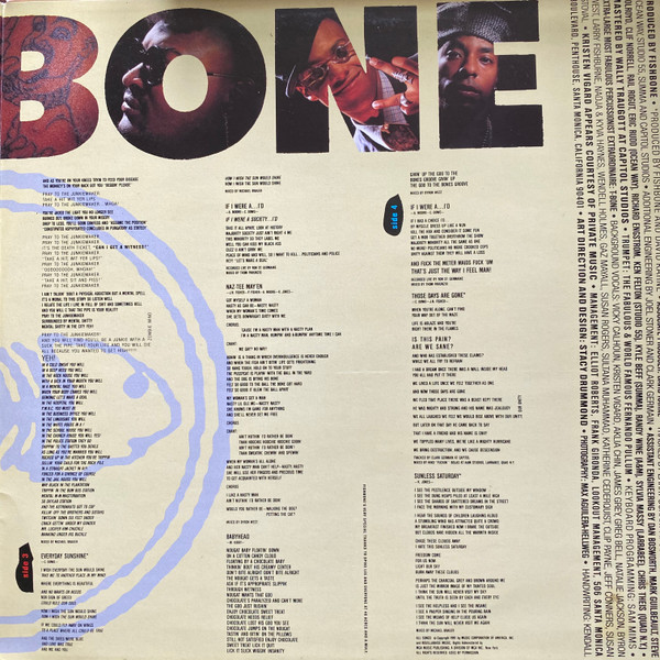 Fishbone - The Reality Of My Surroundings | Columbia (467615 1) - 3